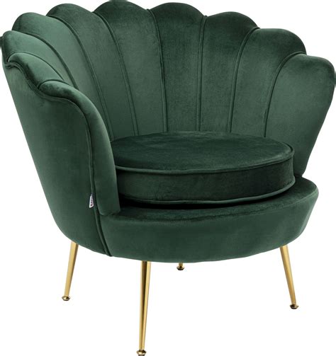 Fauteuil Water Lily Donkergroen Kare