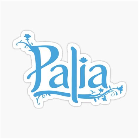 "Palia Logo" Sticker for Sale by ThomasKadmon | Redbubble