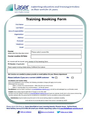 Printable Booking Form Templates Fillable Samples In Pdf Word To