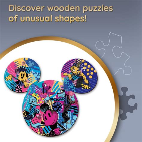 The Iconic Mickey Mouse - Disney Mickey Mouse and Friends. Wooden ...