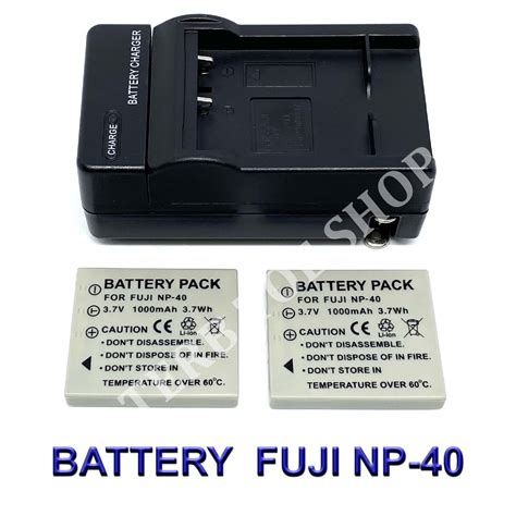 Set Fnp Fnp Np Np Battery And Charger For Fujifilm