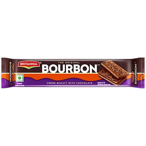 Buy Britannia Bourbon The Original Biscuits Gm Pouch Online At The