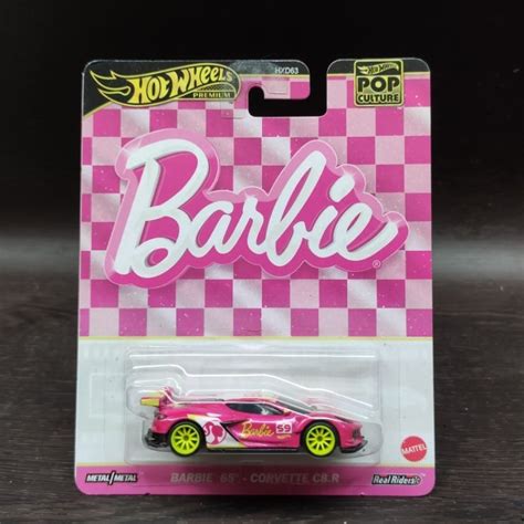 Hot Wheels Premium Barbie Th Corvette C R R R Shopee Philippines