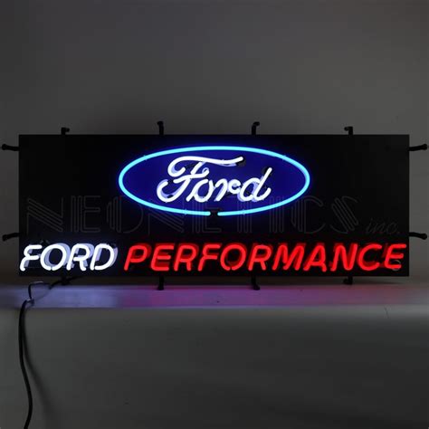 Ford Show Parts Ford Performance Neon Sign