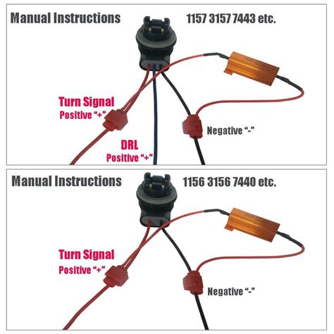 Flaker 2PCS HUIQIAODS 50W 6 Ohm 9006 HB4 9012 LED Light Load Resistor