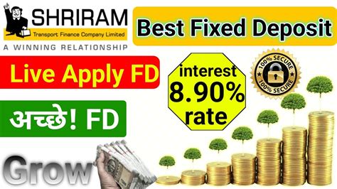 Shriram Transport Finance Fixed Deposit 8 90 Interest Rate Best Fixed