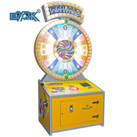 Lottery Arcade Game Machine Spin N Win Prize Arcade Redemption Game