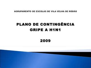 Plano De Conting Ncia Apresenta O Ppt