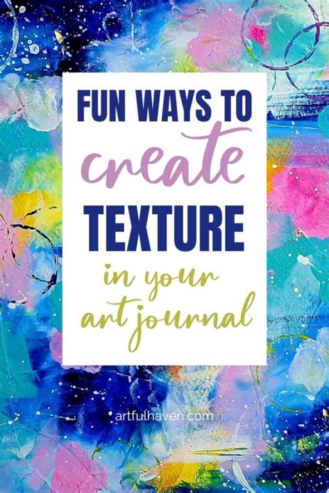 Texture in Art For Beginners: What Is It And How To Achieve It - Artful ...