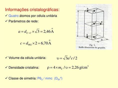 Ppt Estrutura E Propriedades F Sicas Do Grafite Powerpoint