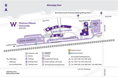 Maps and Directions to WIU Quad Cities - WIU