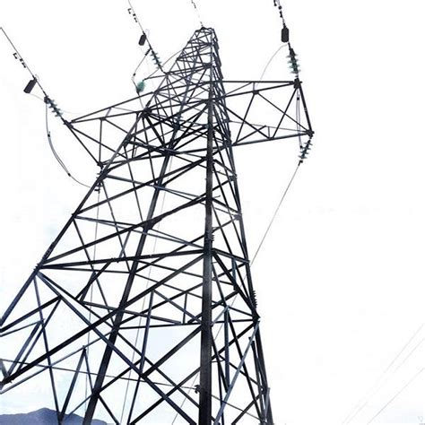 24M Steel Lattice Transmission Tower 4 Legged Steel Tower