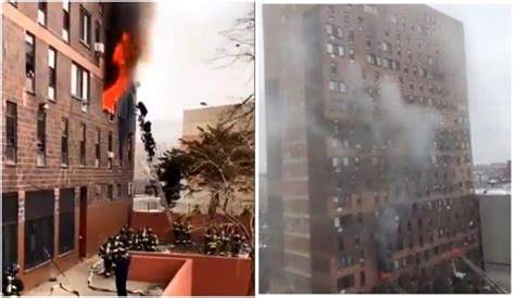 Incendiu devastator într o clădire din New York replicaonline ro