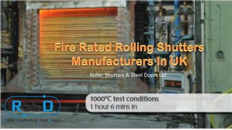 Ppt Fire Rated Rolling Shutters Manufacturers In Uk Powerpoint