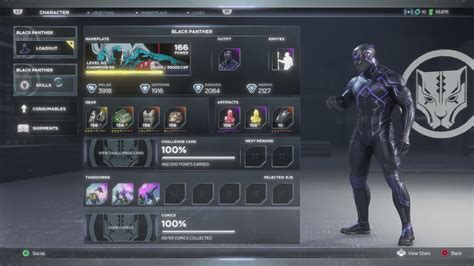 Marvel S Avengers New Black Panther Bast Choosen Build Breakdown