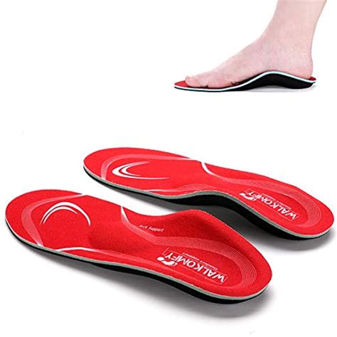 Walkomfy Pain Relief Orthotics Plantar Fasciitis Arch Support Insoles