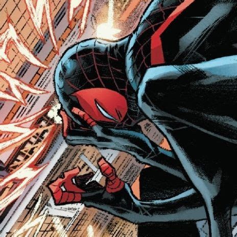 Miles Spiderman Miles Morales Spiderman Spiderman Comic Marvel E Dc