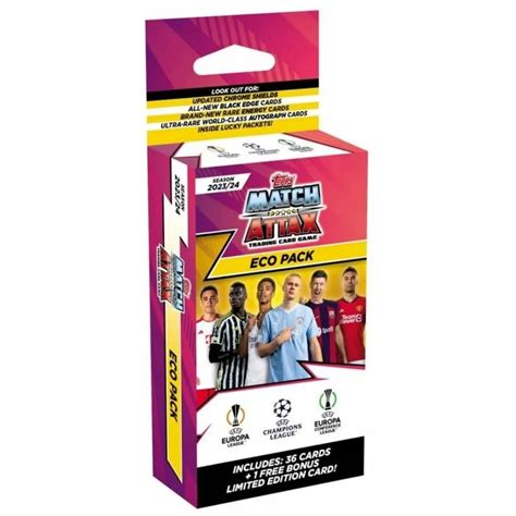 Uefa Champions League Match Attax Eco Pack Kart