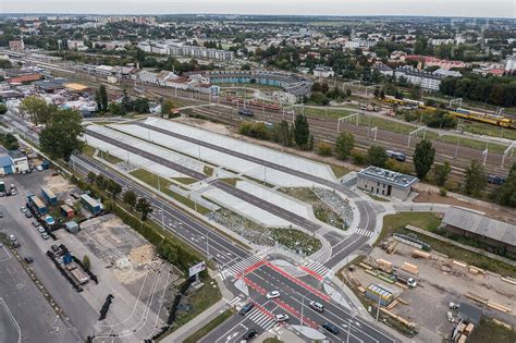 Budowa Dworca Metropolitalnego Pojedziemy Ul Dworcow Oraz Zjazdem Z