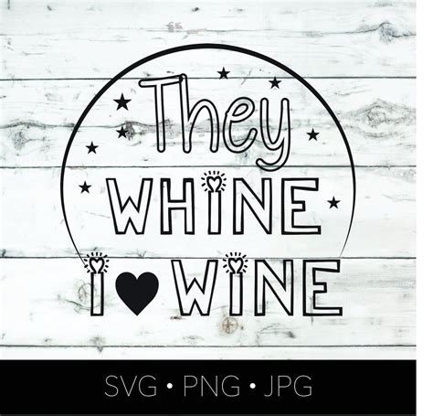 They Whine I Wine Svg Wine Svg Free Holiday Svg Bundle 20 Designs Etsy