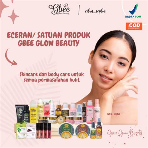 Jual Termurah Eceran Satuan Gbee Glow Beauty Skincare Bpom Shopee