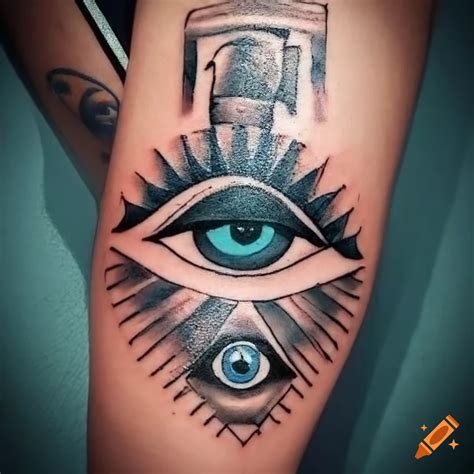 Ojo De Horus Tattoo Design On Craiyon