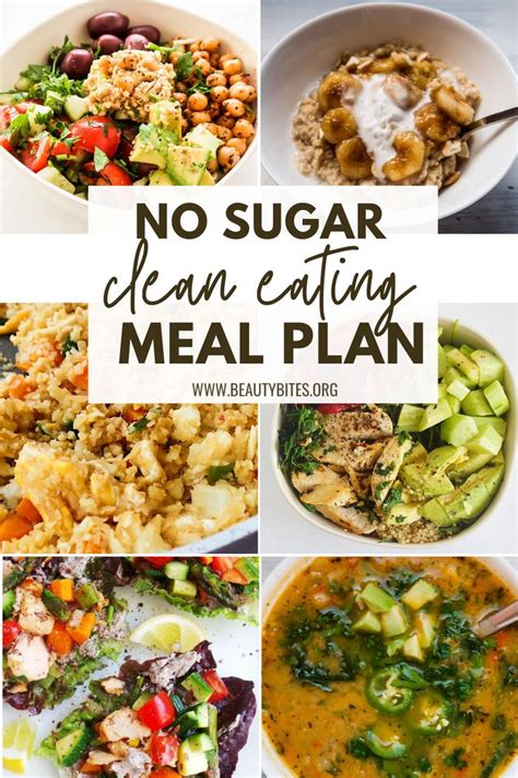 Day No Sugar Challenge And Meal Plan Gluten Free Beauty Bites