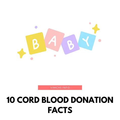 Introducing 10 Cord Blood Donation Facts In 2023: #4 Is Surprising