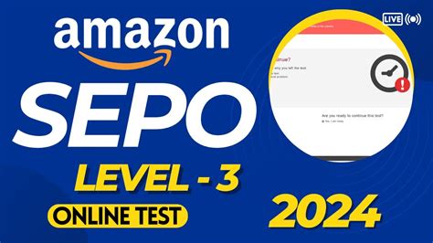 Amazon Sepo L3 Assessment Test Investigation Specialist SEPO Amazon