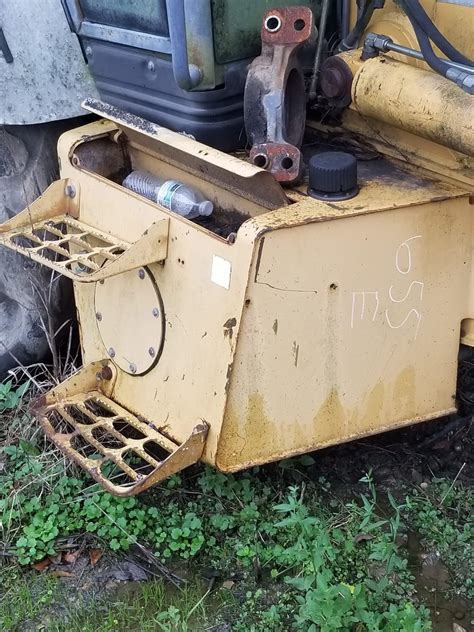 85801214 555e Ford Backhoe Hydraulic Tank Tool Box Used To Pull And Check Gulf South