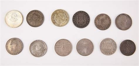 Twelve Mexican Silver Coins for sale at auction on 18th October | New ...