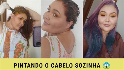 Como Pintar O Cabelo Em Casa Raiz E TonalizaÇÃo Youtube