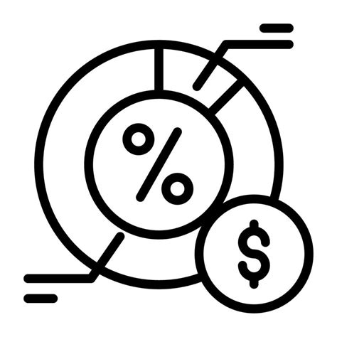 Modern Design Icon Of Discount Chart 46282846 Vector Art At Vecteezy