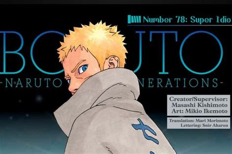 Spoiler Manga Boruto Chapter Dan Link Baca Sub Indo Nasib Kawaki