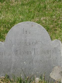 Aaron Temple 1788 1788 Mémorial Find a Grave