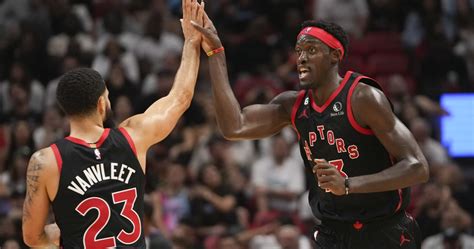 Nba Rumors Raptors Fred Vanvleet Pascal Siakam Interest Nets In