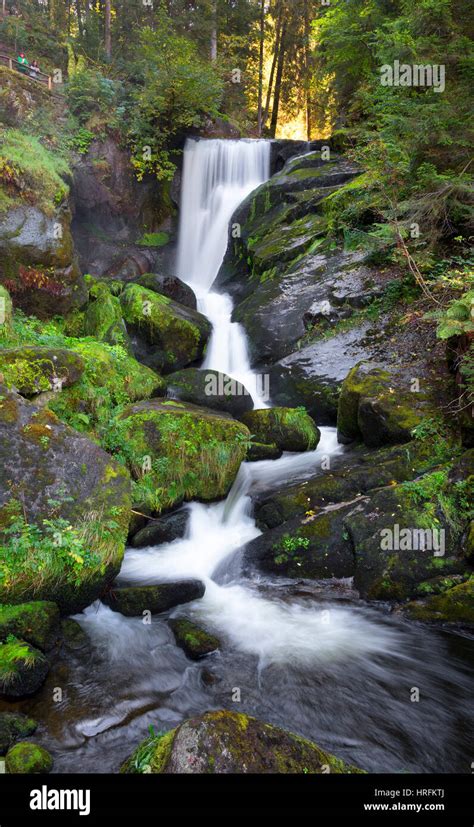 Waterfall Triberg Black Forest Germany Stock Photo Alamy