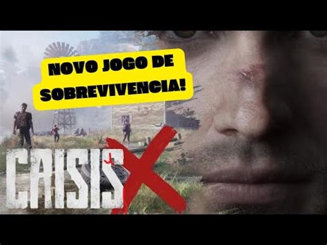 NOVO JOGO INCRIVEL DE SOBREVIVÊNCIA CRISISX MOBILE YouTube