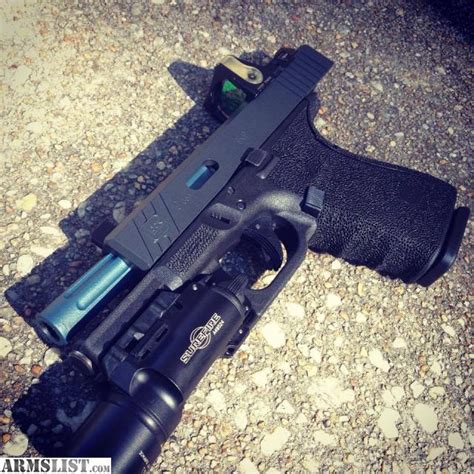 Armslist For Trade Custom Gen 4 Glock 19 9mm Trijicon Rmr 9 Moa Trijicon Night Sights