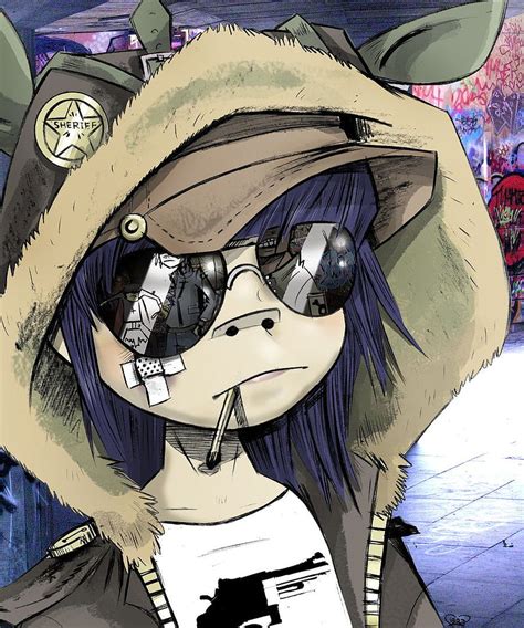 Gorillaz Noodle Hd Phone Wallpaper Pxfuel