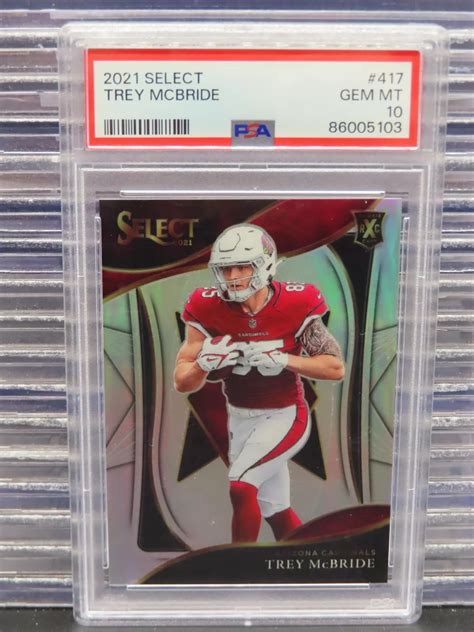 Trey Mcbride Select Xrc Prizm Price Guide Sports Card Investor