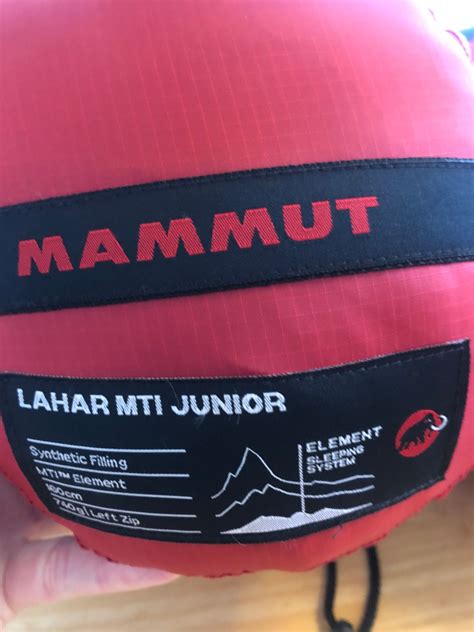 Sovepose Junior Mammut Laharti Mti Cm Finn Torget