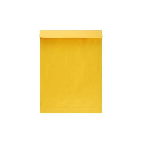 14" X 10" Laminated Yellow Envelopes (50 pcs,120 GSM)