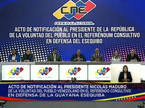 Pdte CNE Elvis Amoroso Referéndum Consultivo arrojó participación de