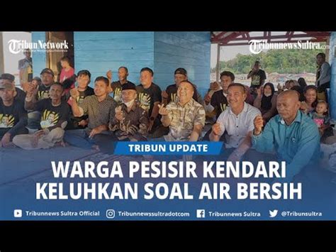 Warga Di Tondonggeu Keluhkan Air Bersih Hingga Bantuan Mesin Dan Kapal