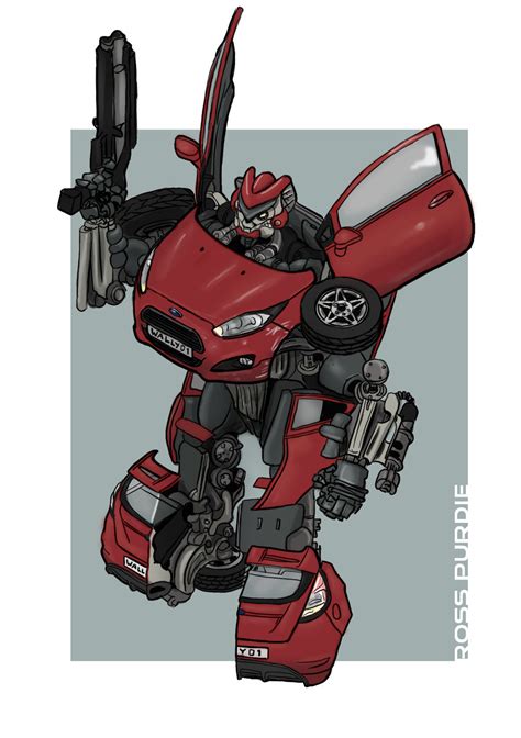 Ford Fiesta Transformer By Sandpiper101 On Deviantart