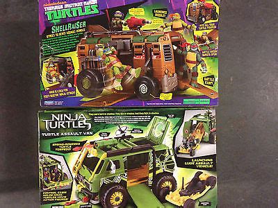 Teenage Mutant Ninja Turtles Turtle Assault Van Tmnt And Shellraiser