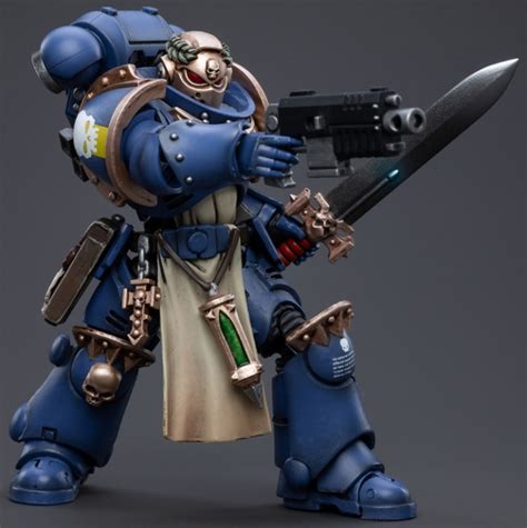 Ultramarines Primaris Company Champion Scale Warhammer K Joy Toy