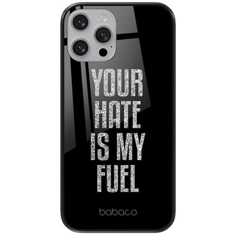 Etui Szklane Do Apple IPHONE 12 12 PRO Babaco My Fuel 002 Oryginalne