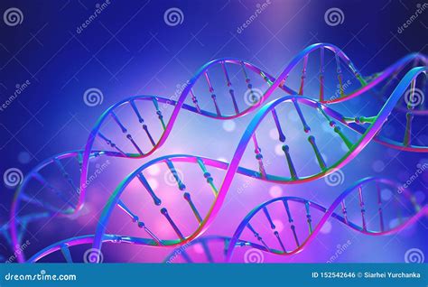 Dna E Estructura De La Mol Cula De La Dna Ejemplo Del Doble H Lice D